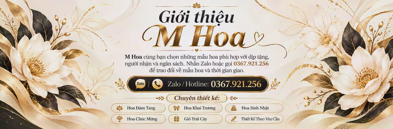 Ảnh bìa Shop hoa tươi Phường Xóm Chiếu Hồ Chí Minh - Để lời nhắn thêm dịu dàng